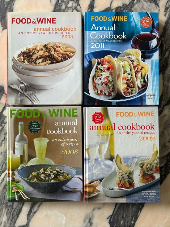 Food and Wine Other - Food & Wine Annual Cookbook Collection